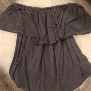 New American Eagle off the shoulder shirt